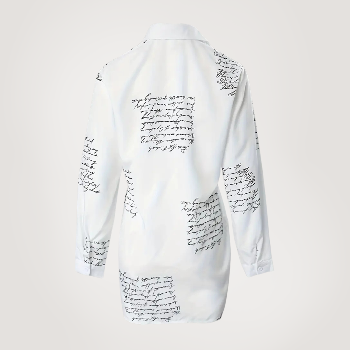 Elle | Modern letter print shirt