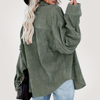 Elle | Stylish corduroy shirt