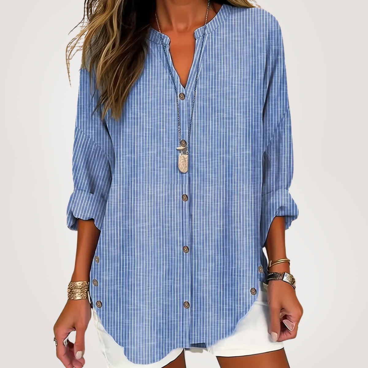 Elle | Elegant boho shirt