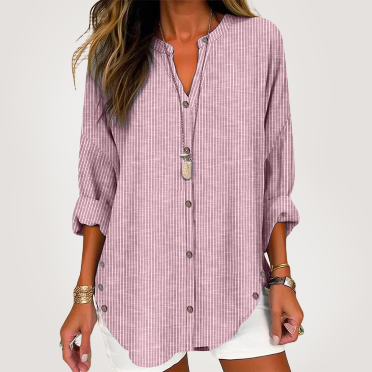 Elle | Elegant boho shirt