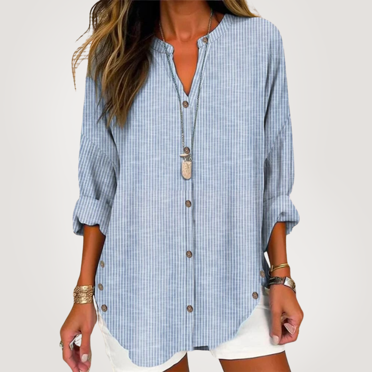 Elle | Elegant boho shirt