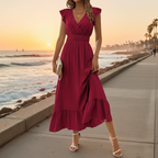 Elle | Elegant flowing midi dress