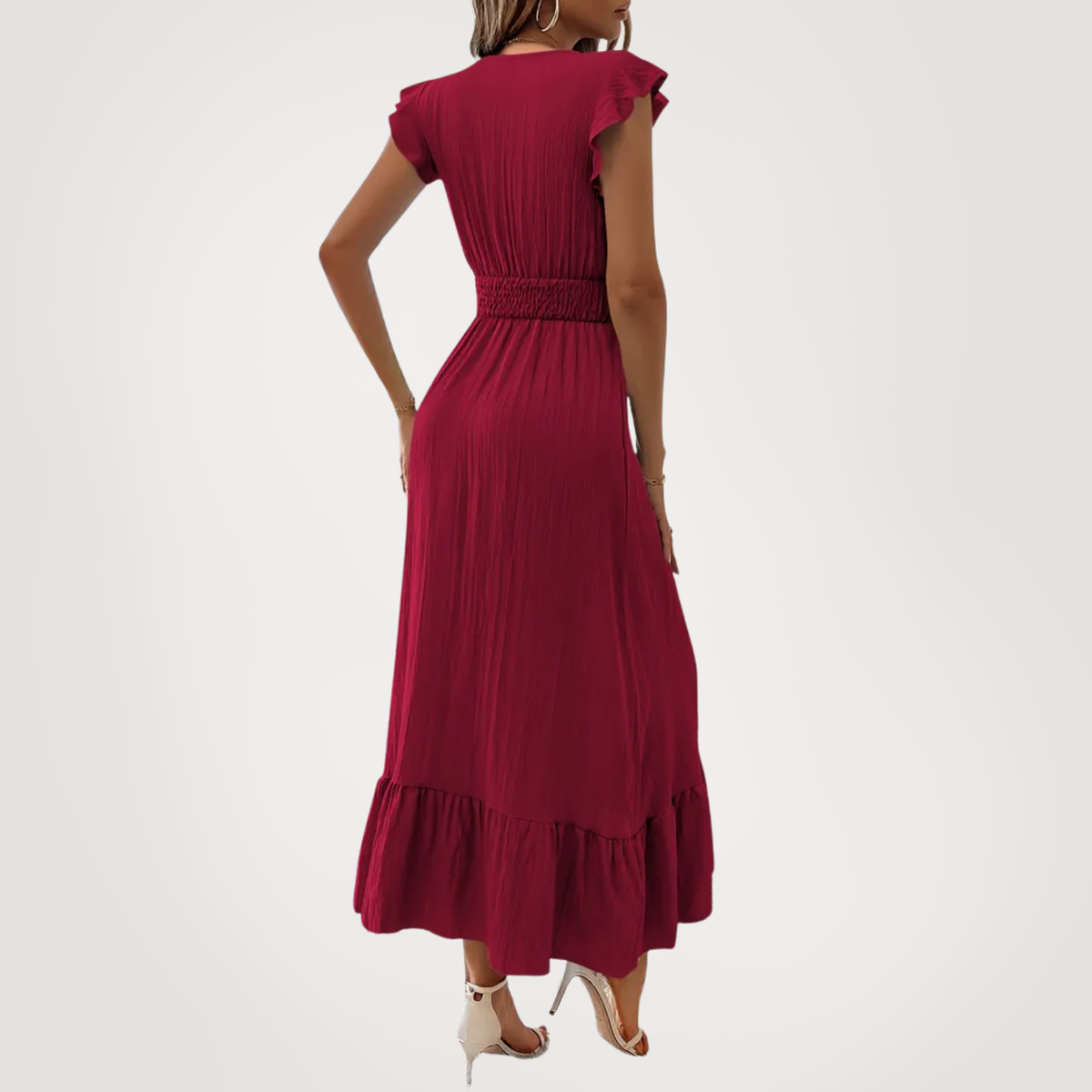 Elle | Elegant flowing midi dress