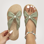 Elle | Elegant pearl sandals