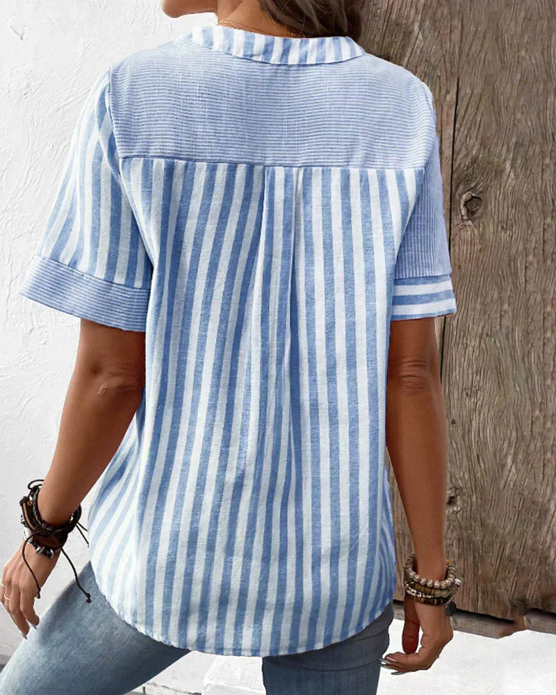 Elle | Elegant striped blouse