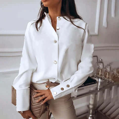 Elle | Stylish buttoned shirt