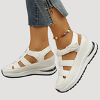Elle | Breathable sandals with closed toes