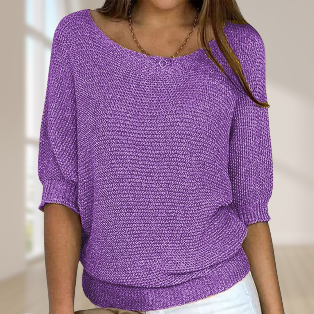 Mie™ | Knitted Bright Top