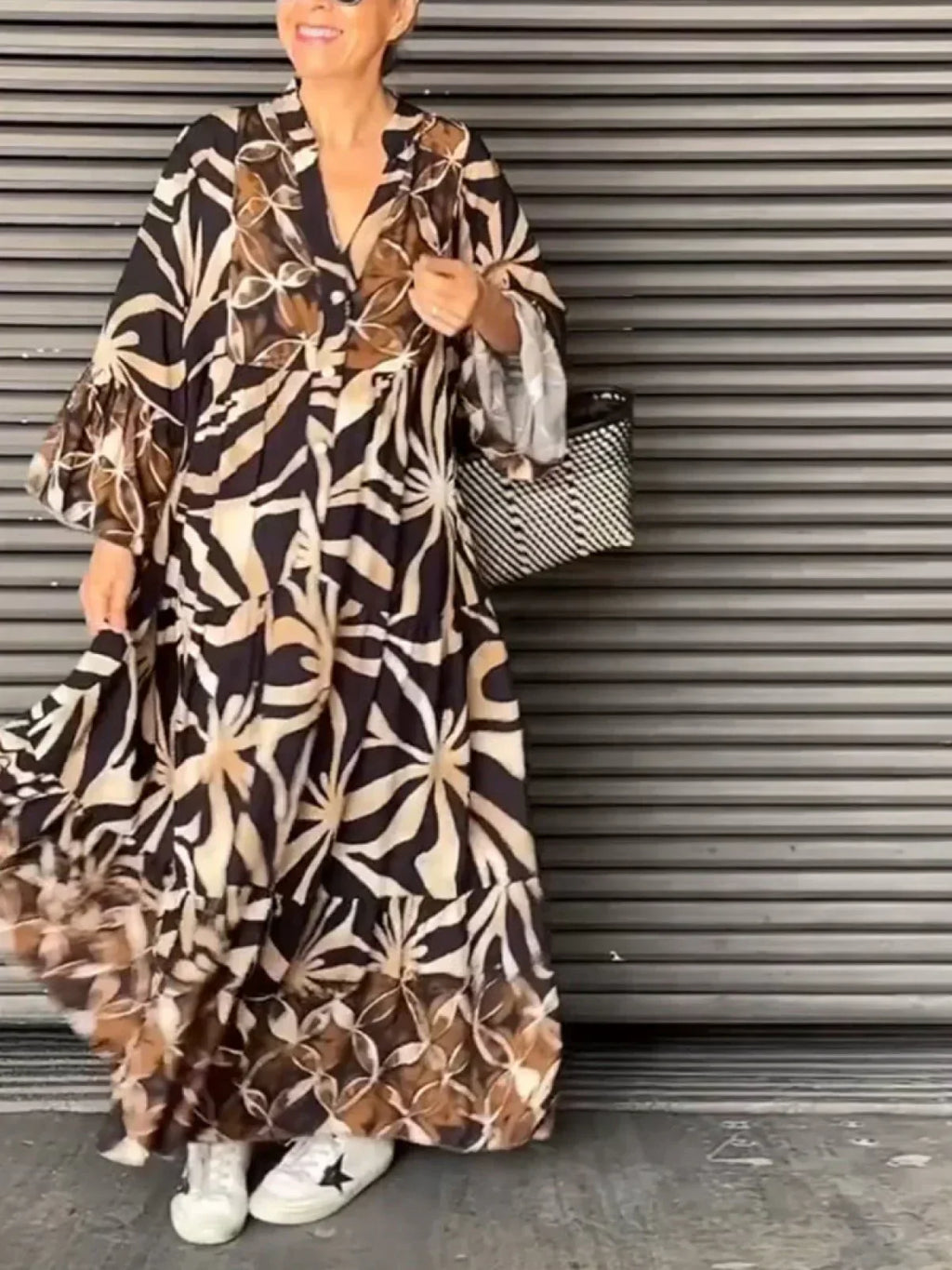 Elle | Flowing boho dress