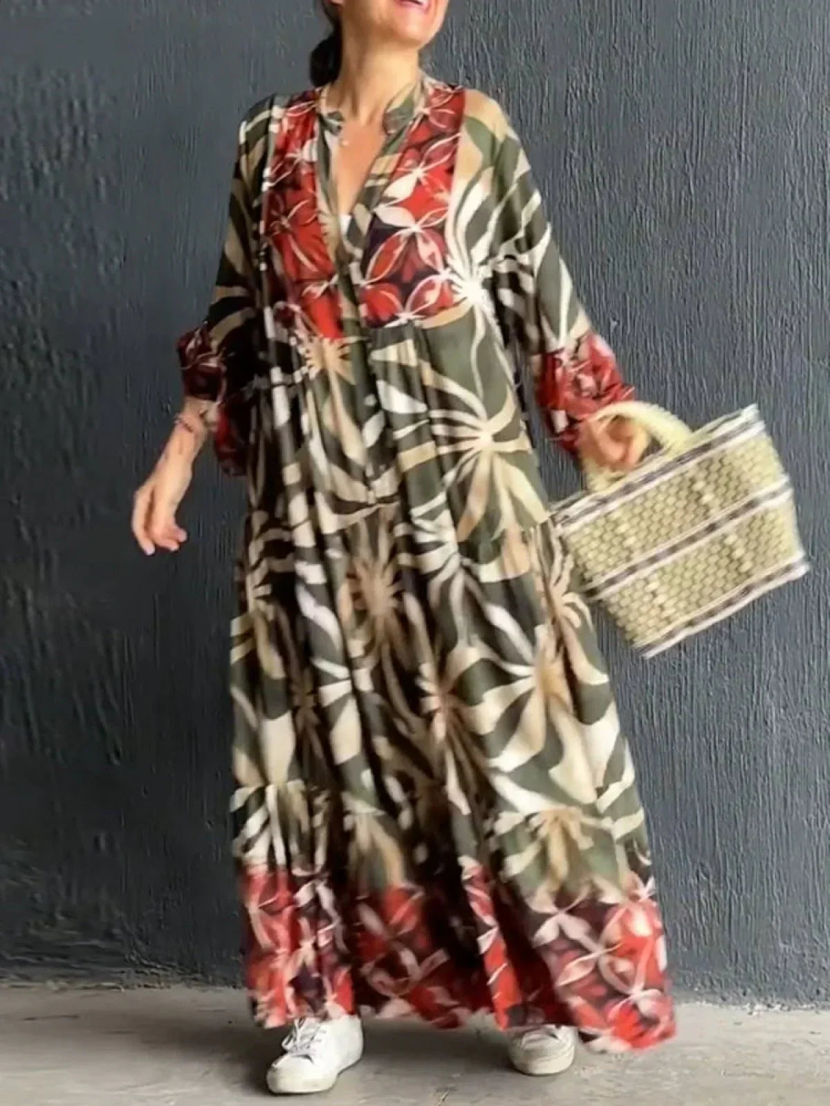 Elle | Flowing boho dress