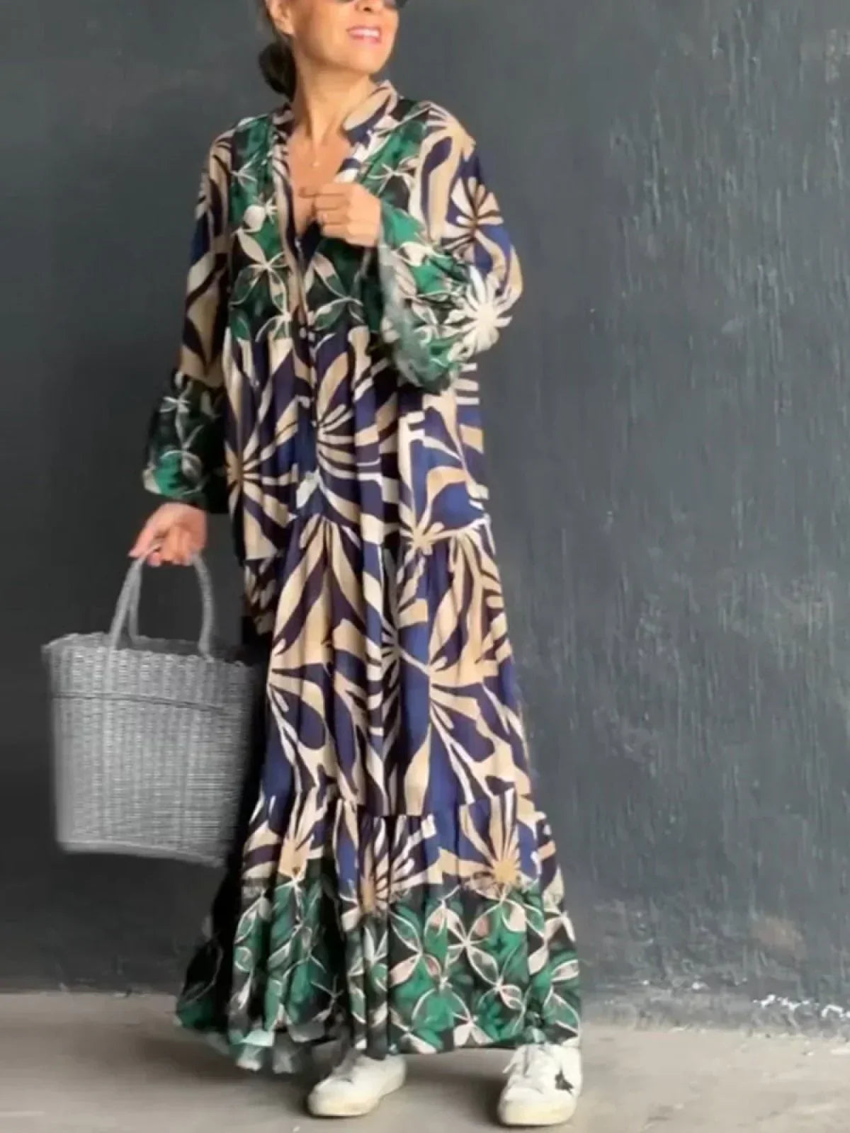Elle | Flowing boho dress