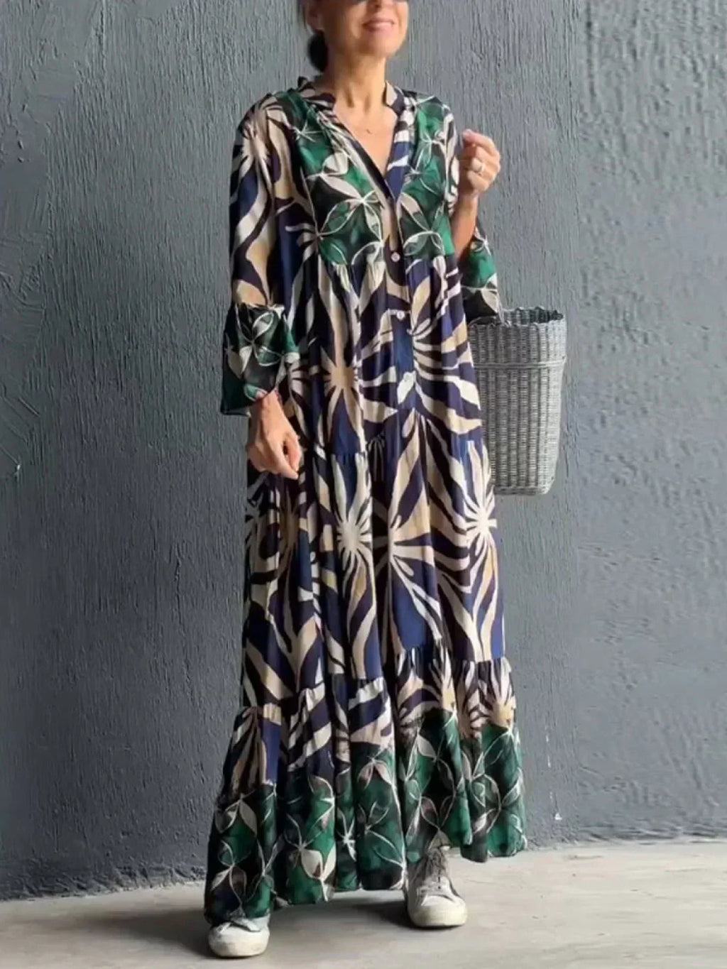 Elle | Flowing boho dress