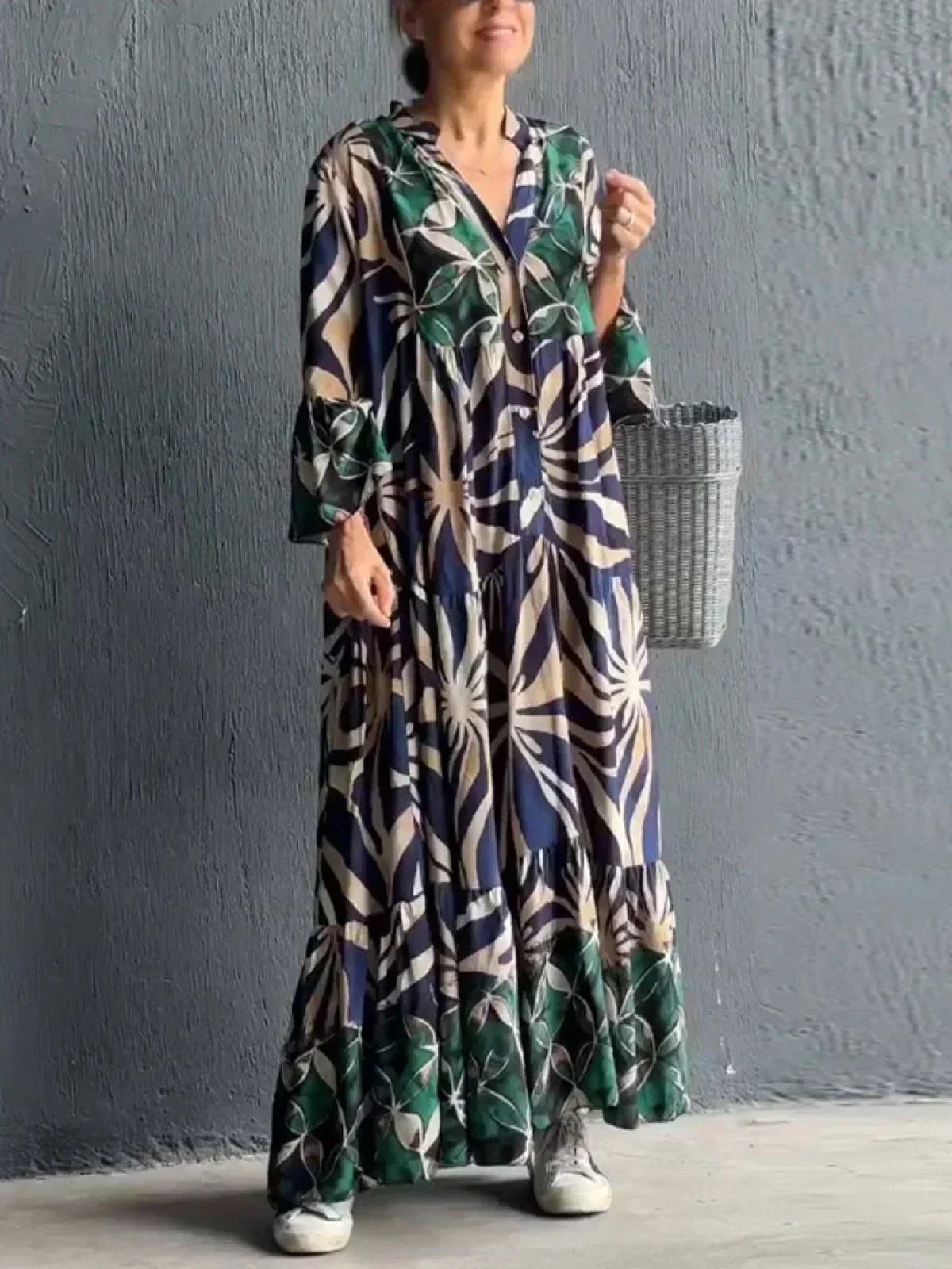 Elle | Flowing boho dress